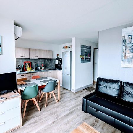 T2 Climatise Vue Sur Mer, Wifi, Piscine Et Parking سُت المظهر الخارجي الصورة