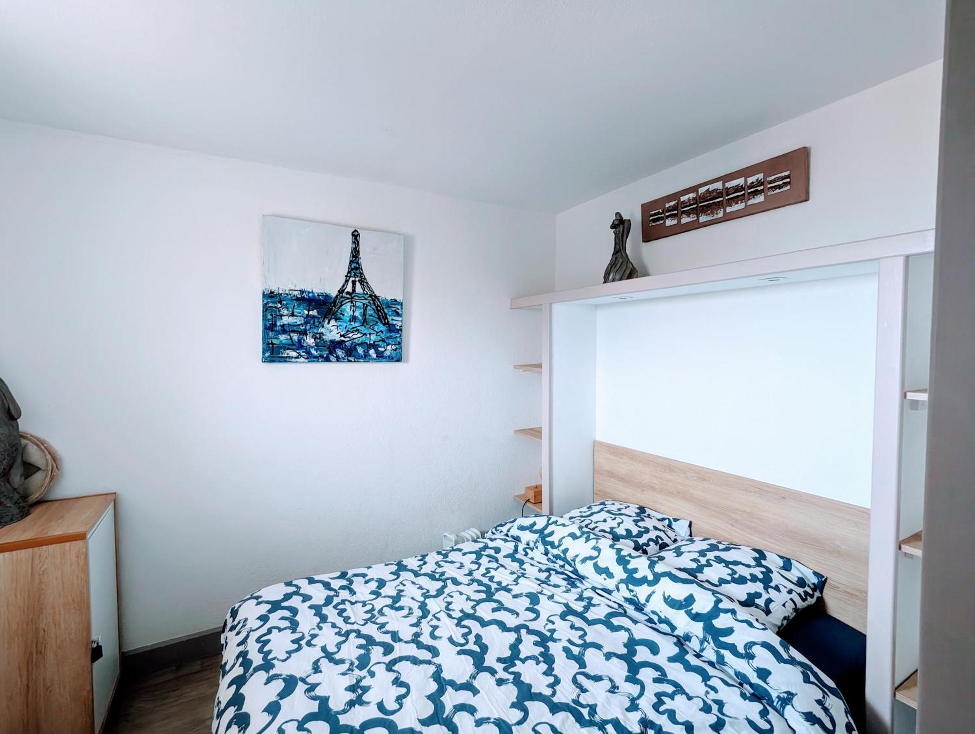T2 Climatise Vue Sur Mer, Wifi, Piscine Et Parking سُت المظهر الخارجي الصورة