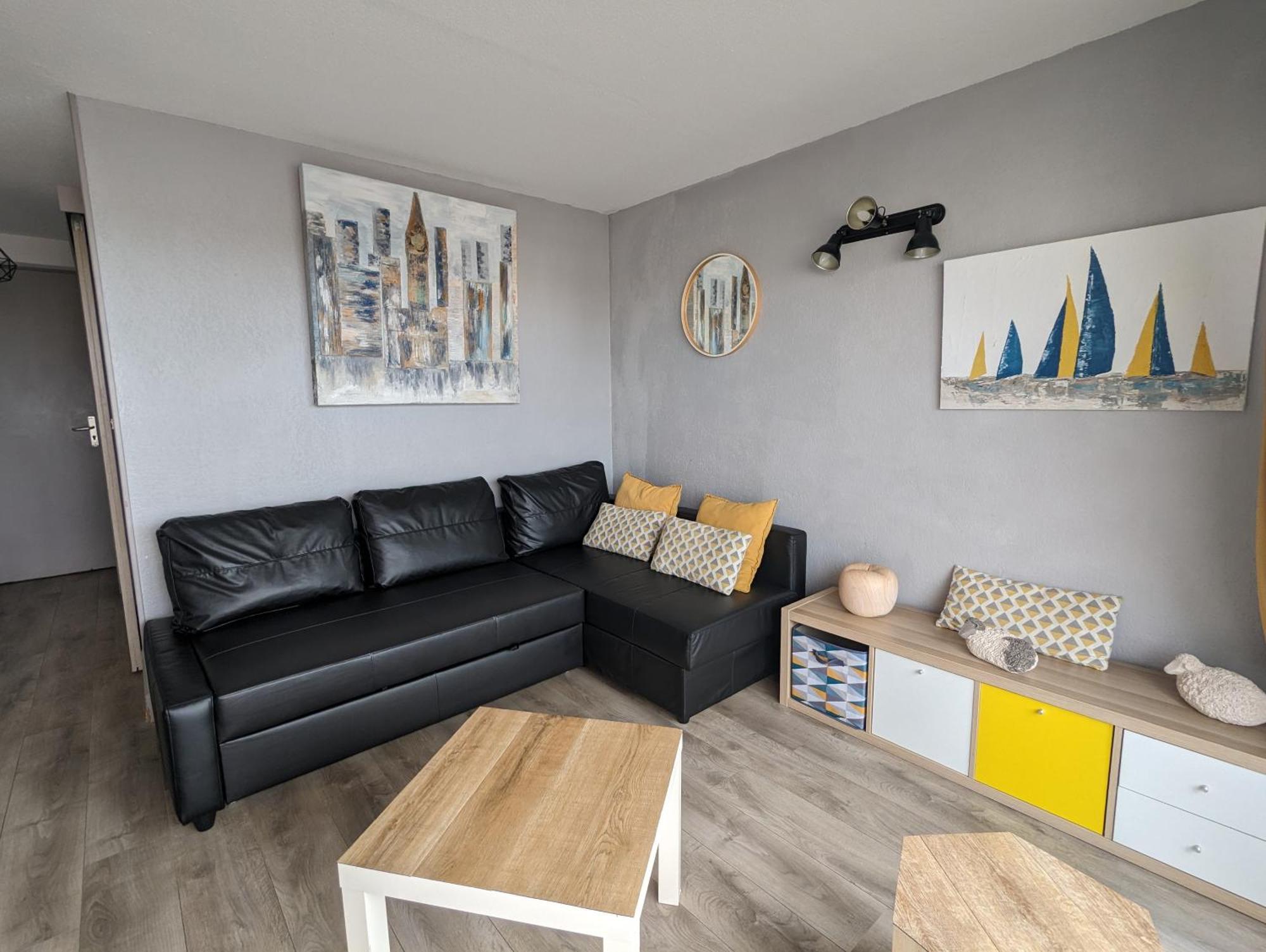 T2 Climatise Vue Sur Mer, Wifi, Piscine Et Parking سُت المظهر الخارجي الصورة